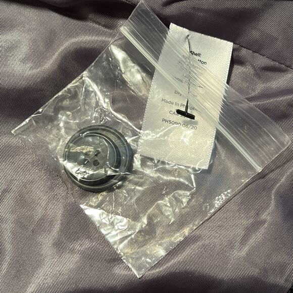 Talbots Herringbone Plaid Double Breasted Blazer Academia Career Preppy Size 8 - Picture 9 of 16